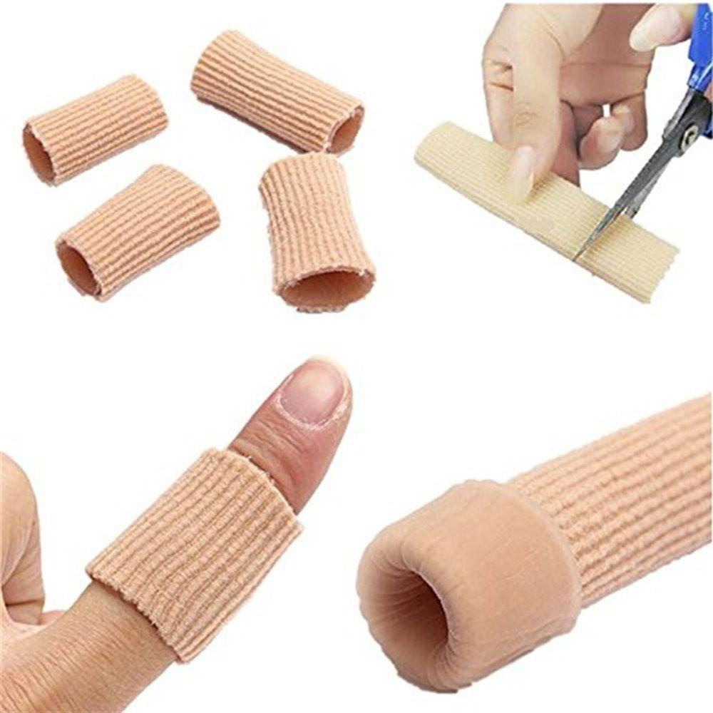 Corn Callus Remover Sleeve Cap Fabric Toe Separator Bunion Corrector Applicator Finger Protector