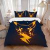 3pcs Bedding Set Pikachu Electric Includes 1 Comforter + 2 Pillowcases, Without Pillow Inserts, Soft Comfortable,a0910258