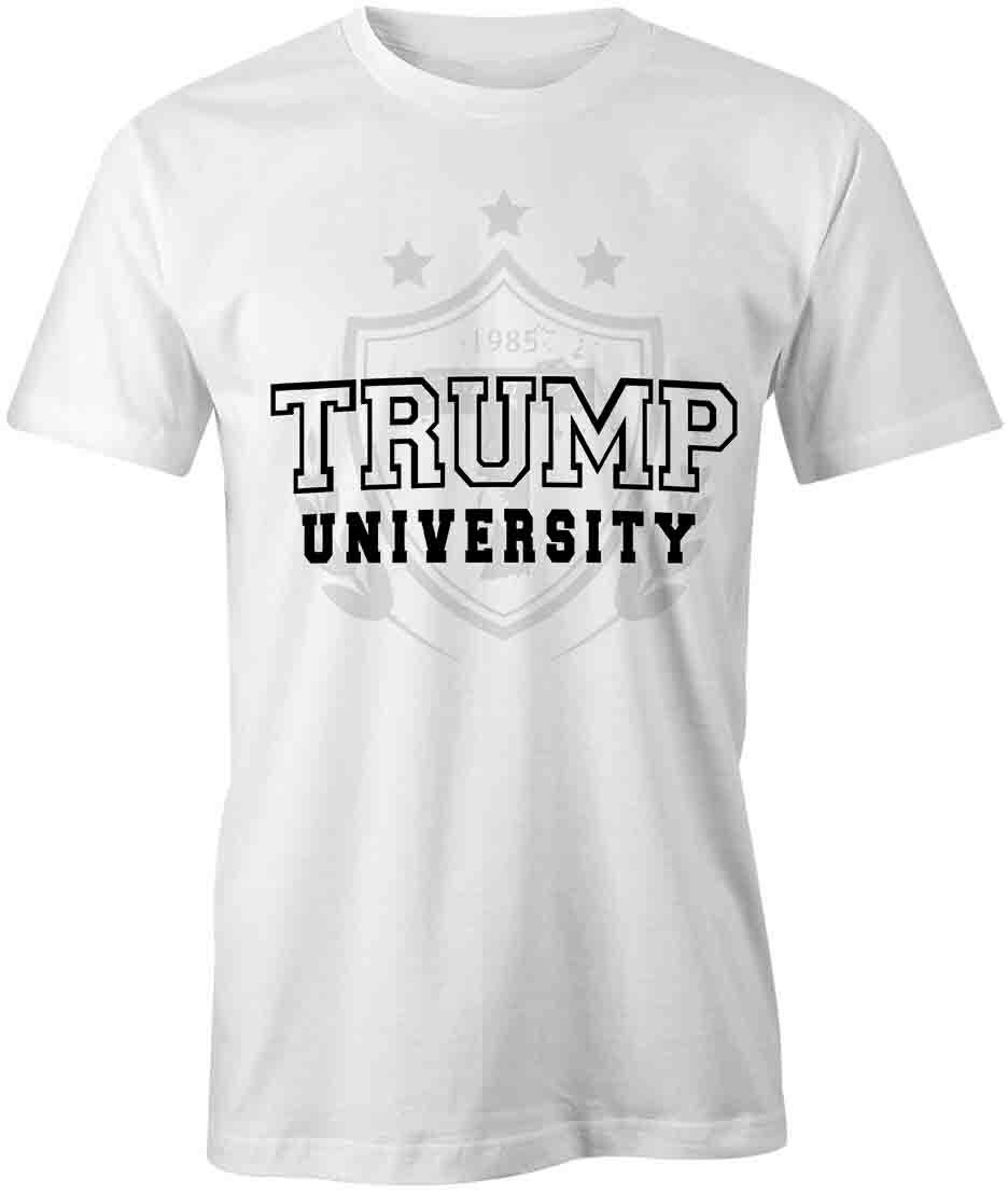 TRUMP UNIVERSITY TShirt Tee Short-Sleeved Cotton CLOTHING S1WSA632 XL