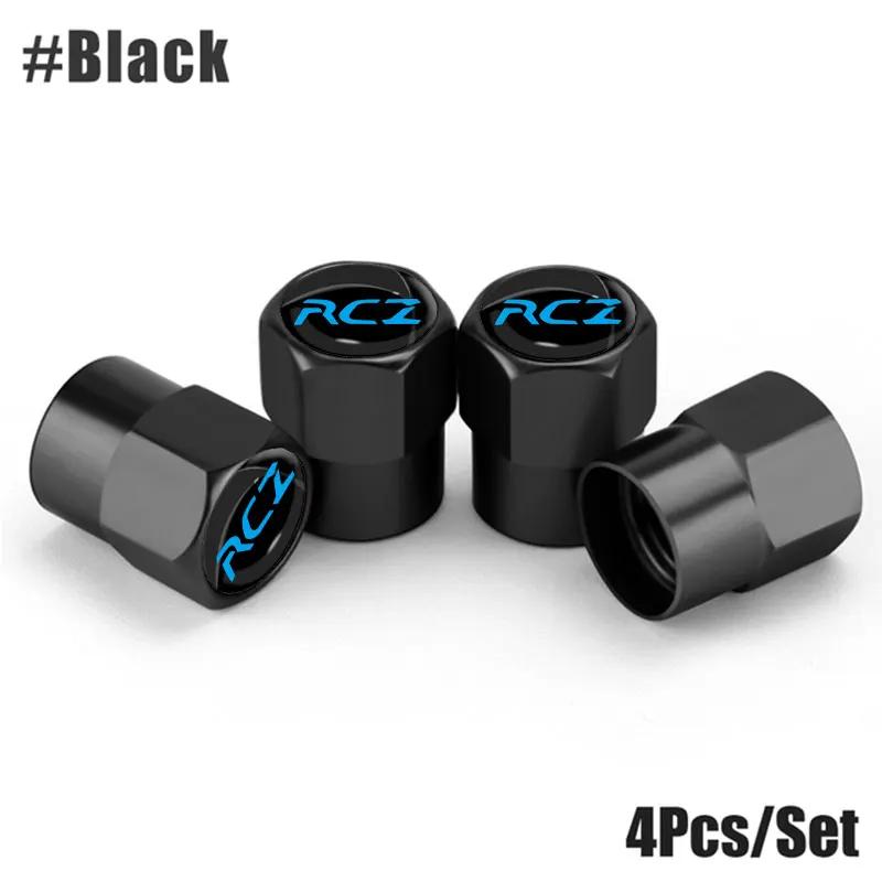 4Pcs/Set Car Wheel Tire Valve Caps Metal Stem Cover For w333 RCZ 307 207 208 2008 Auto Accessories 333w