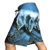 2023 Men's Summer Surf Print Quick-Dry Loose Beach Shorts