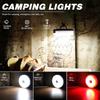 2 In 1 LED Reel String Light Outdoor Rechargeable Camping String Light Recyclable Tape Light Tent Garden Holiday Decoration Lamp