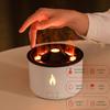 360 ml Vulkanische Flamme Aroma Diffusor Ätherisches Öl Tragbarer Luftbefeuchter Mit Rauch Ring Nachtlicht Lampe Duft