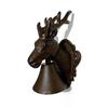 Iron Horse Head Deer Head Bell Hanging Decorations Wind Chimes Doorbell Wall Mounted Decoration Crafts Animal Wall Hanging