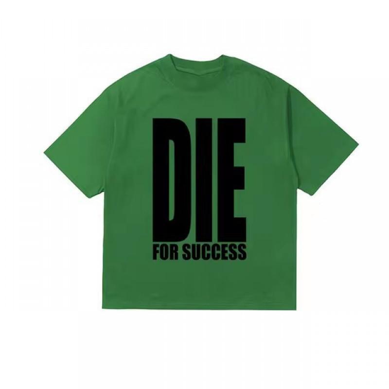 226 Letter Graphic T Shirt Unisex Loose Fit Hip Hop Streetwear Vintage Cotton Tee