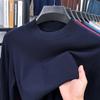Men S Spring Thin Silk Wool Blend Half Turtleneck Long Sleeve Sweater