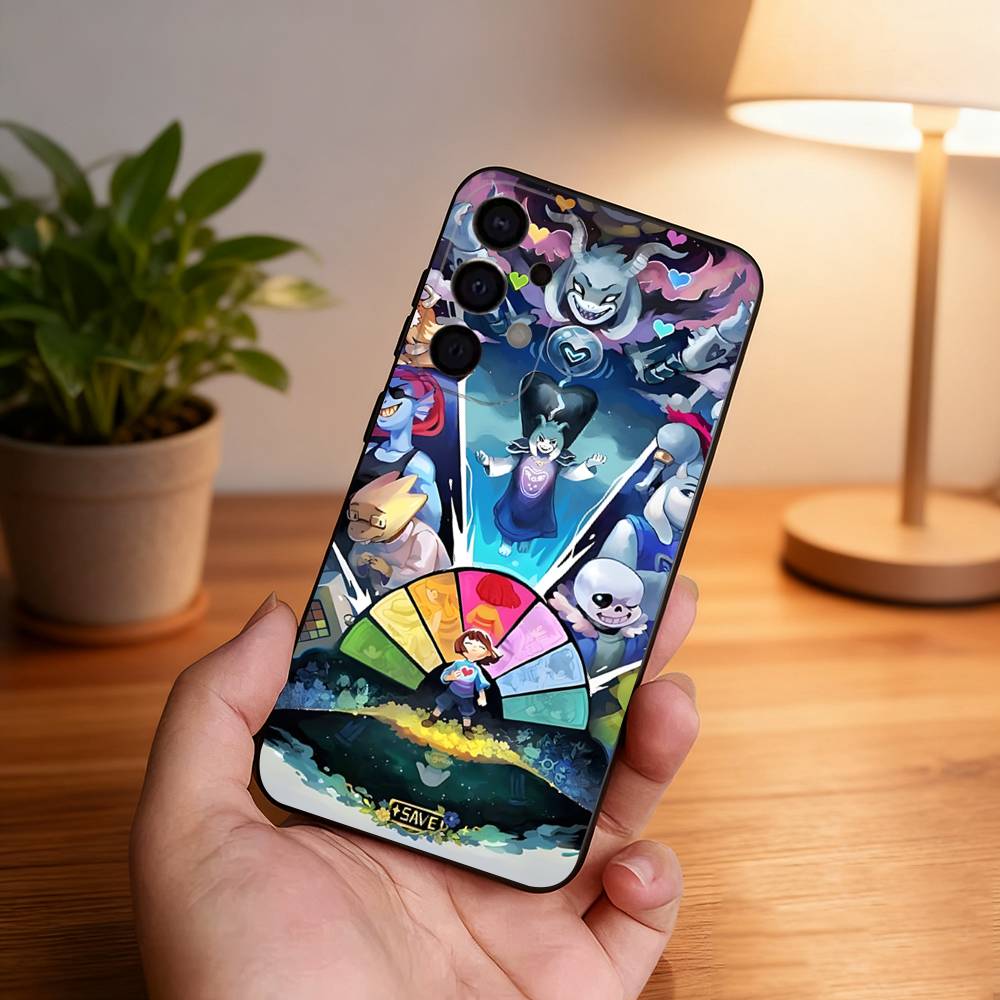 Game U-Undertale-es For Samsung Phone Case S26,S25,S24,S21,S22,S23,S30,Ultra,S20,Plus,Fe,Lite,5G Black Cover