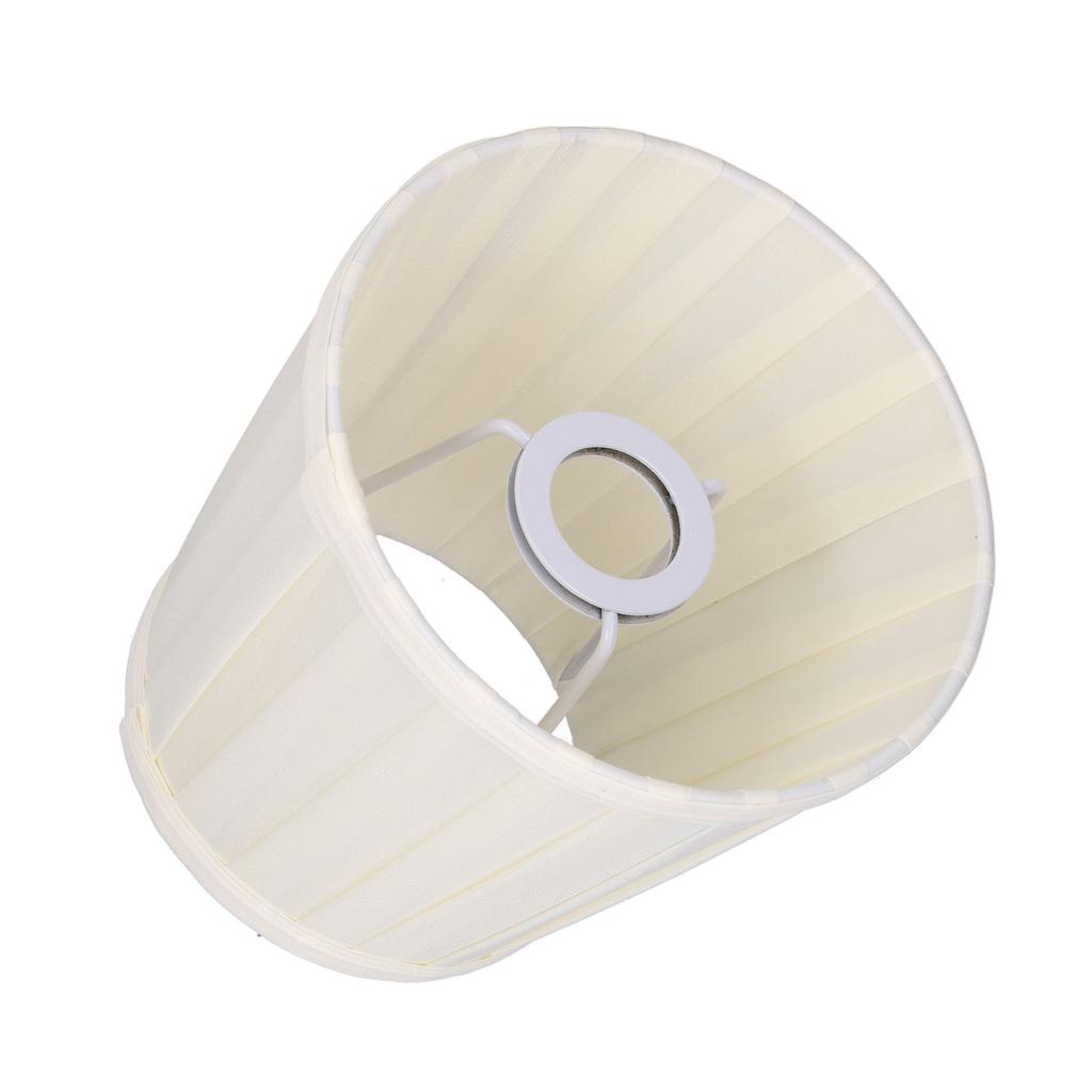 3Pcs Fabric Lampshade 6inx5.5inx4in Safe Exquisite High Light Transmittance Chandelier Lamp Shades