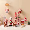 Elektrisches Spielzeug Kletterseil Kletterleiter Kletterschornstein Weihnachtsmann für Weihnachtsdekoration Weihnachtsgeschenke