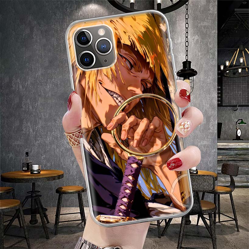 Bleach Shinji Hirako Soft Phone Case For IPhone 11 17 Air 16E 16 Pro Max 15 + 14 Plus 13 Mini 12 Apple 7 SE 8 Fundas Coque 11 17