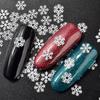 Salon Supplies Nail Art Decoration 3D Sparkles Sequins Nail Flakes Slices Snowflake Nail Sequins