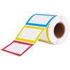 Removable Self-Adhesive Colored Label Paper for Handwritten Notes, Sealing, and Decoration
