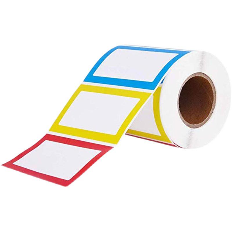 Removable Self-Adhesive Colored Label Paper for Handwritten Notes, Sealing, and Decoration