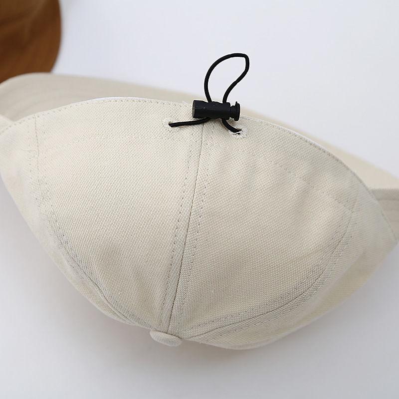 Pălărie de Bebeluș Urs Desene Animate Pentru Băiat Fată Bor Lat Casual Exterior Pălării de Protecție Solară Pentru Copii Pălării de Pescar Drăguțe Ajustabile cu Vârf