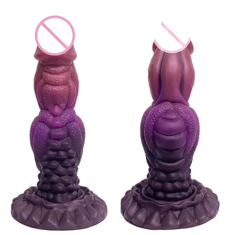 Unisex Silicone Beaded Anal Plug Toy