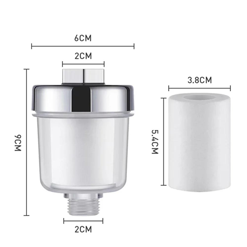 Kit Purificatori Uscita Acqua Filtro Universale per Rubinetto Cucina Bagno Doccia Filtro Domestico Cotone PP Filtro ad Alta Densità