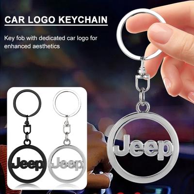 Auto Gevlochten Touw Sleutelhanger Sleutelhanger Sleutelhanger Koppelcadeaus voor JK Gladiator Compass Renegade Grand Cherokee Wrangler