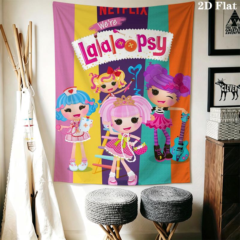 Lalaloopsy Pattern Home Decor Tapestry, Wall Hanging, Decorative RV Wall Cloth.XGT0914016