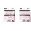 Makeup Cotton Swabs 2WAY Individually Packaged Thin Thick Point Tools Disposable 33 Pieces Made Japan (1 Piece) ( 2)