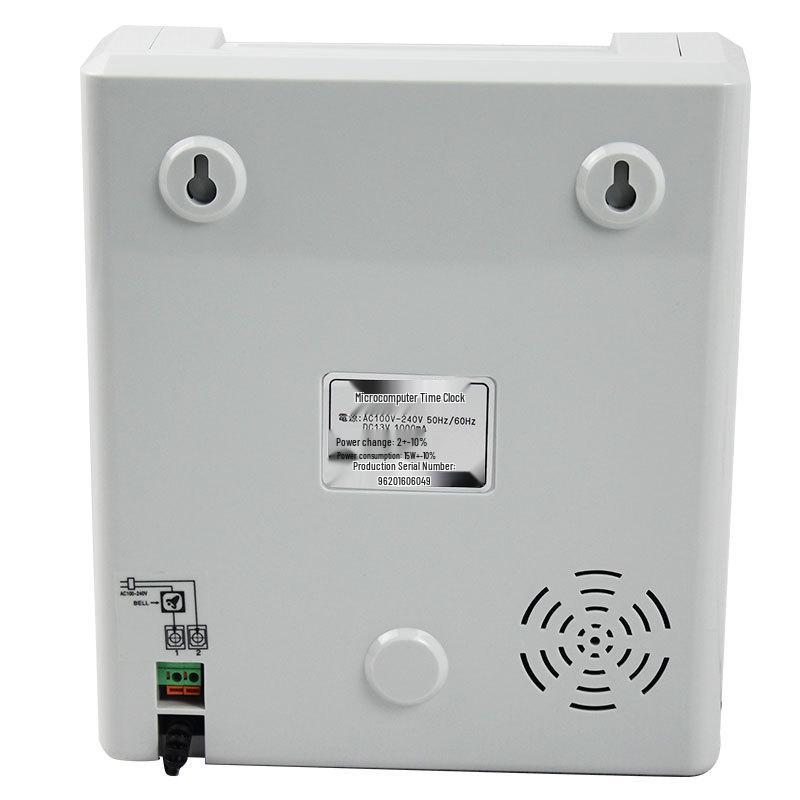 960SP English Time Clock: Attendance Machine & Microcomputer Punch Card System