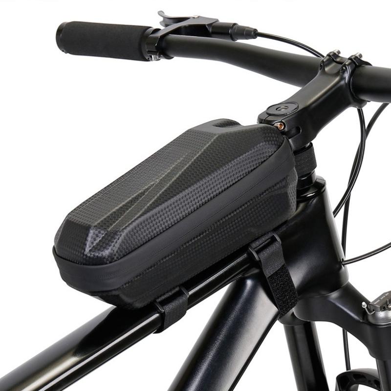 1Pc  EVA Hard Shell Bike Bag Front Beam Bag Neutral Riding Upper Tube Bag