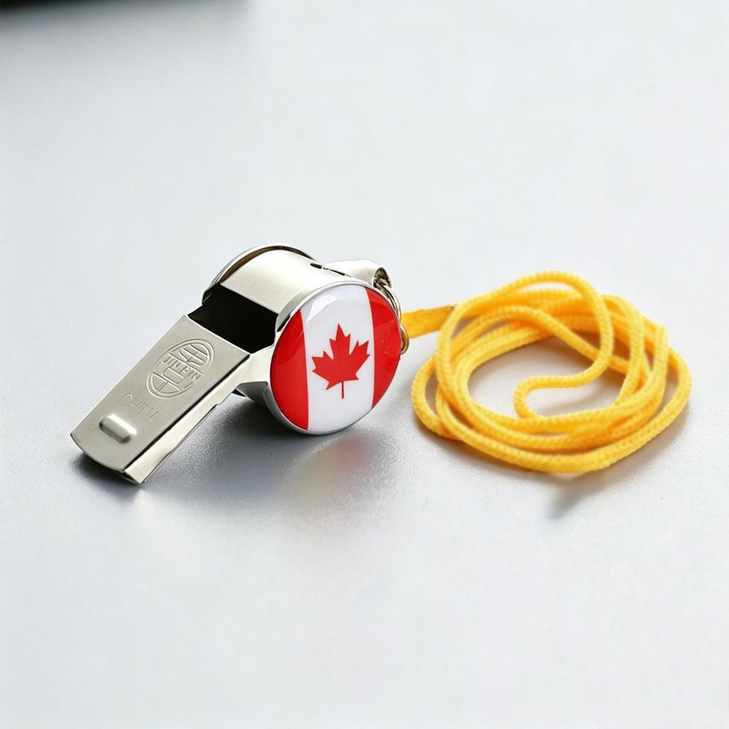 2026 World Cup Whistle Keychain: USA, Canada, Mexico Fan Gift