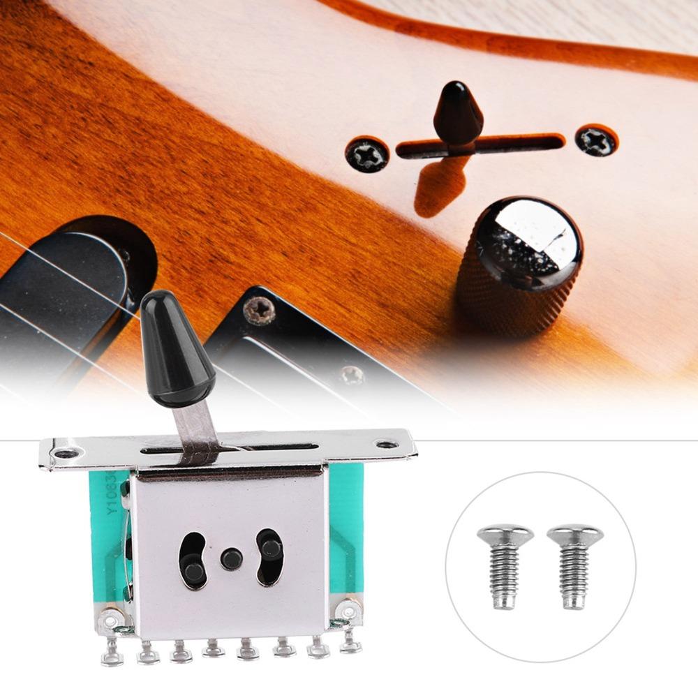 5-Way Position Guitar Lever Switch Metal Electric Guitar Pot Switch For Guitar