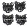 1/4Pcs New Cotton Jeans Waist Expander Adjustment Hollow Lacework Waist Expanders Maternity Waist Band for Jeans Pants Trousers