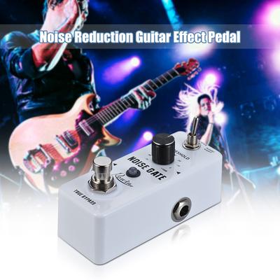 Pedal de efeito de guitarra com redução de ruído 2 modos Al Alloy Shell True Bypass