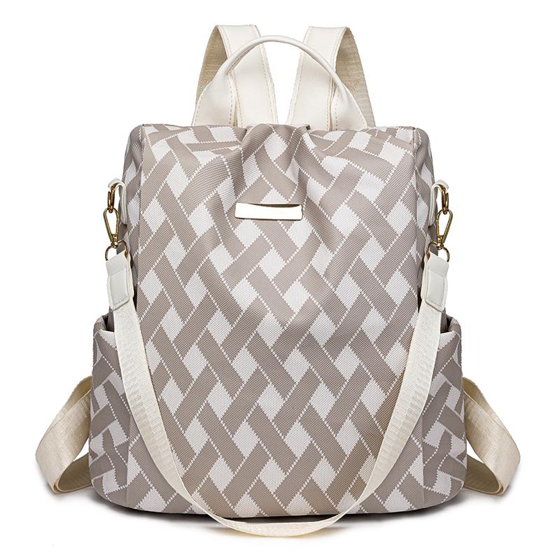 

New Backpacks Women Nylon Water-Repellent Rucksack Business Computer Bag Casual Travel Backpack Senior High School Student Schoolbag