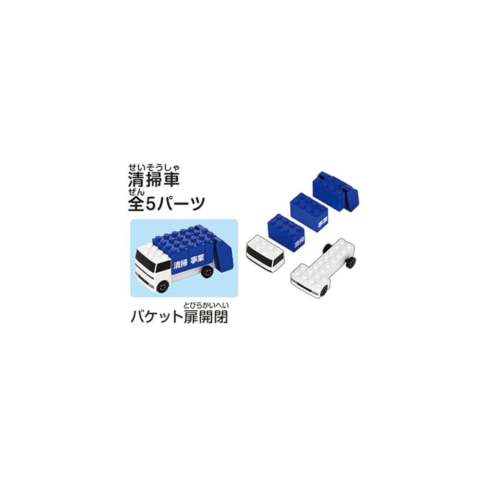 TAKARA TOMY Tomica Plarail Block Entry Set Toy for Ages 3 and Up