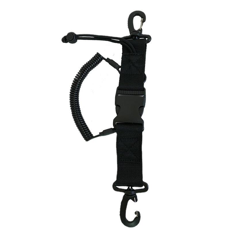 Diving Camera Anti-Loss Lanyard with Protective Cover and Anti-Drop Spring Rope