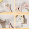 3 in 1 Clothing and Shoe Brush Set Space Saving Flip Laundry Brush Plastic Wall Mounted Bathroom Storage Box Bathroom Organizer