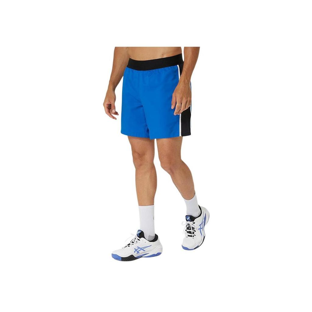 Asics Elastic Mid-Waist Logo Shorts Men Shorts Blue 2041A285-414