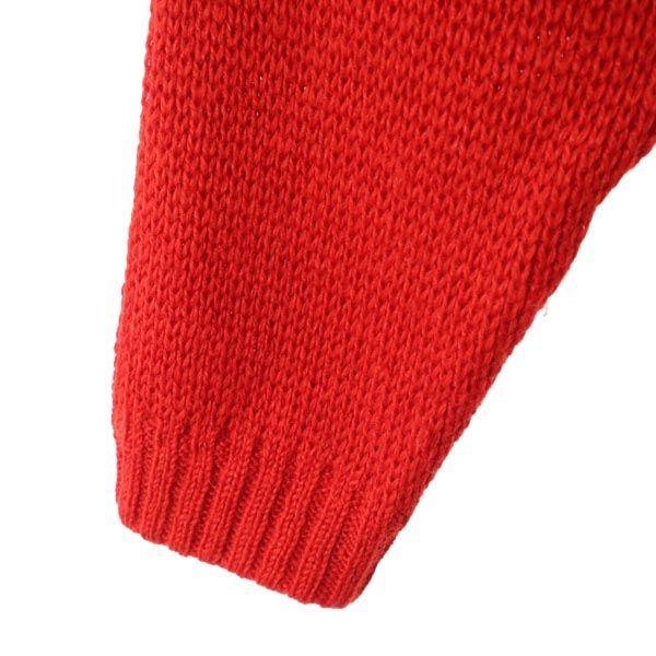 FJORD FASHION 80s vintage wool Tyrol Long sleeve Metal Hook Knit cardigan Women Used