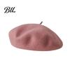 Solid Color Wool Hat Women French Beret Hat, Blend Artist Retro Literary Street Photography Cap Painter Cap, Cozy for Autumn Winter Vintage Style