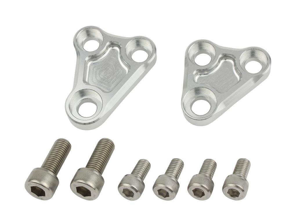 POSH FAITH Motorcycle Head Engine Hanger for Part Number Z900RS/CAFE (2018-2023) Silver, 132075-03