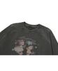 CPGN STUDIO Happy Tommy Raglan Pigment Sweatshirt Smoke Black