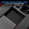Center Console Tray Liner for Toyota Tundra Accessories -2025 2026 for Sequoia -2025 2026 Console Organizer Liner Anti-Slip Silicone (1 Piece)