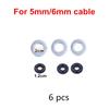 Gym Cable Steel Wire Rope Accessories Cable Machine Fitness Equipment Exercise Metal Limit Ball Terminals Gasket