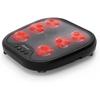 Shiatsu Foot Massager - Snailax - 2-in-1 - Therapeutic Heat - Flexible Nodes - 3 Speeds
