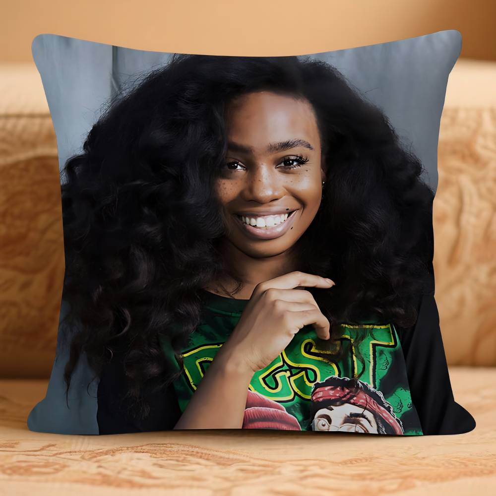 SINGER S-SZA Pillow Case Removable Washable Cushion Cover – All-Season Soft Linen