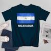 Unisex Unisex Vintage Nicaragua Flag Nicaragua Tshirt Tees T Shirts WoUnisex Boys 100 Cotton TShirt