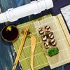 DIY Sushi-Zubereitungsset Bambus Heim-Zubereitungswerkzeugset Formen Kochwerkzeuge Onigiri-Form Bento Küchenhelfer für Anfänger