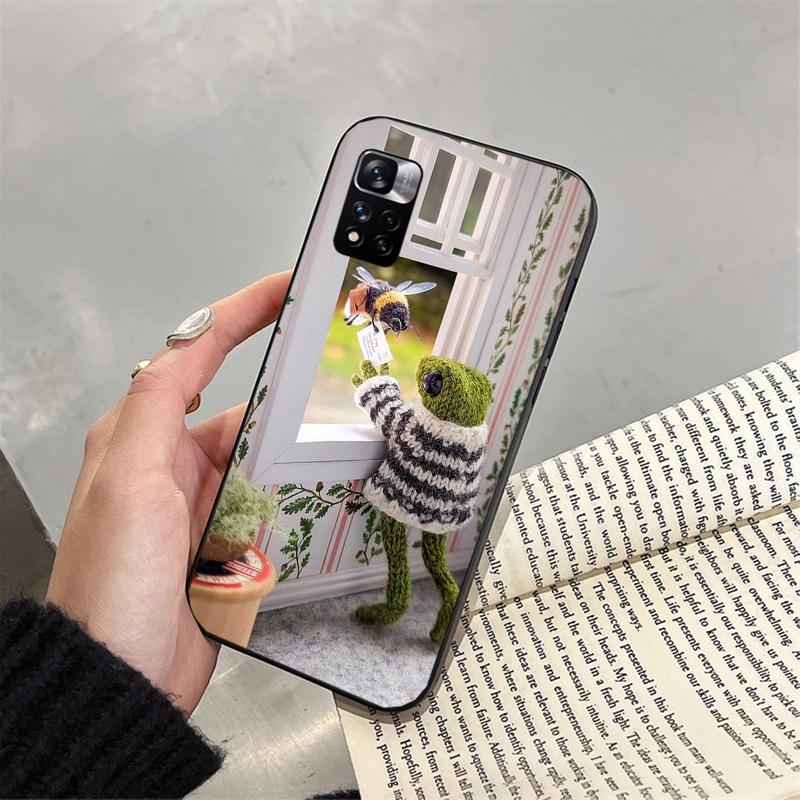 Phone Case For Xiaomi Redmi note 14 Pro 14 13 12 11 10 Pro 14S 12S 11S Redmi 14C 13C 10 Frog