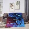 Anime S-Solo L-Leveling Printed Comfortable and Soft Sofa, Living Room Bed, Bedroom Blanket Suitable for Travel and Gifts