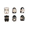 Bear Mini Car Accessories Interior Accessories Auto Fastener Clip Car Clip Car Hook Invisible Hook