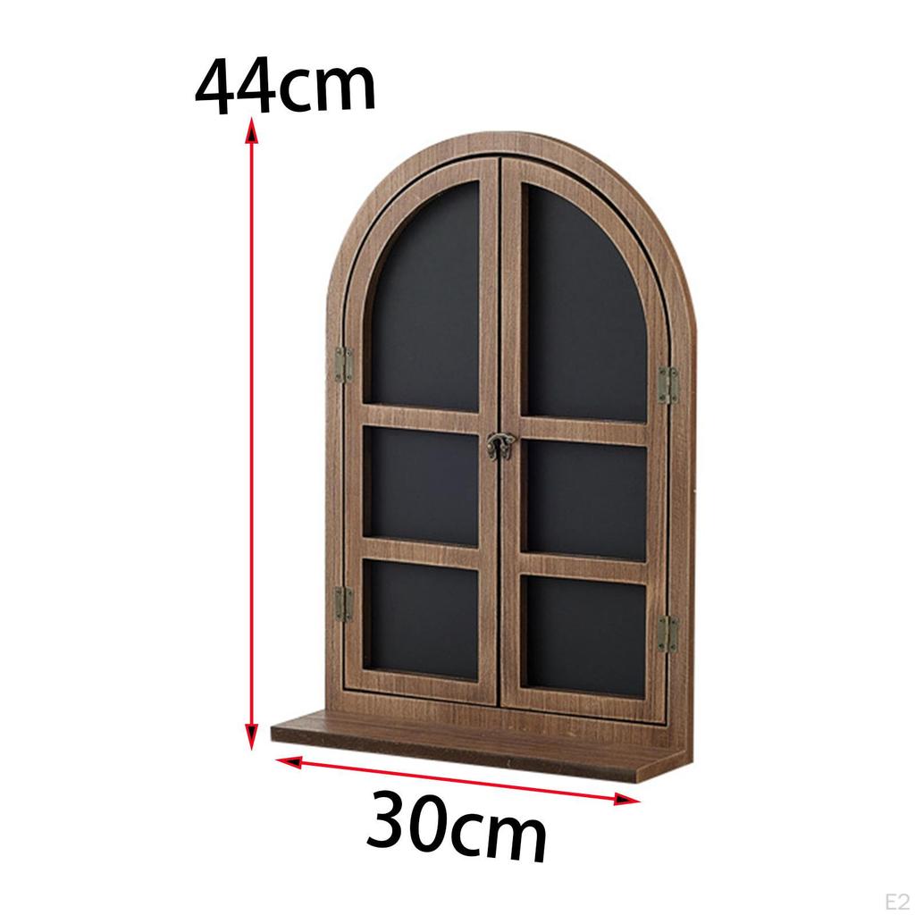 Wooden Vintage Message Board Wall Hanging Decor Sign Easy Install Retro Wood for
