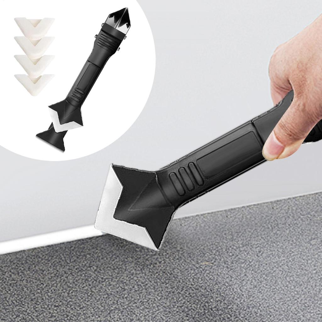 Kit voor het afwerken van kit Gladmakende muur vloer Restlijm spatel Kitgereedschap Draagbaar toilet Baksteen plint Applicator