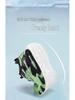 Boys' 2025 Autumn/Winter Sports Shoes with Rotating Button, Double-Layered Cotton, Plus Velvet Warmth for Medium and Large Children.